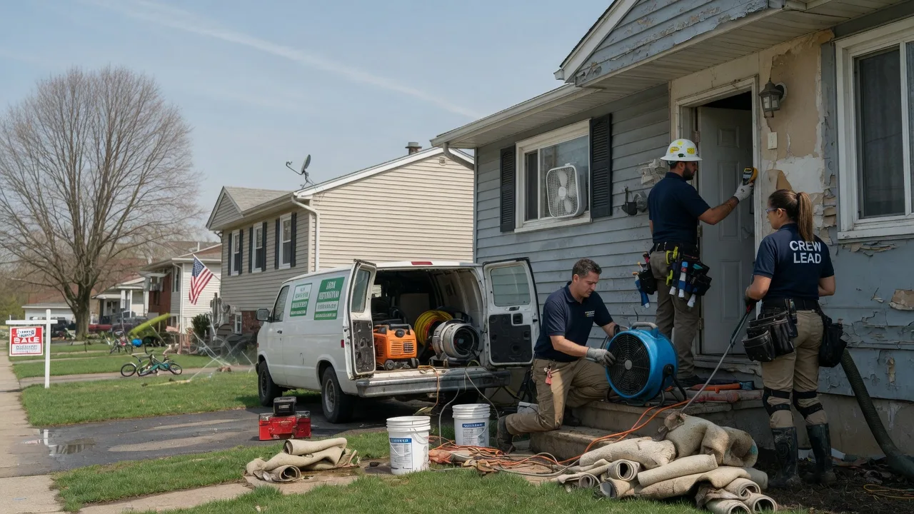 Flood Cleanup in Brownsville, MD near me